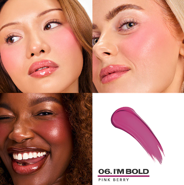 Sacheu Cheek Stay‑n Liquid Blush – Dewy Longwear Stain