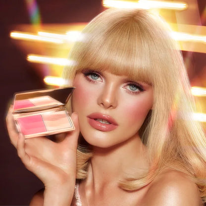 Charlotte Tilbury Hollywood Blush & Glow Glide Palette – Light to Medium (6g)