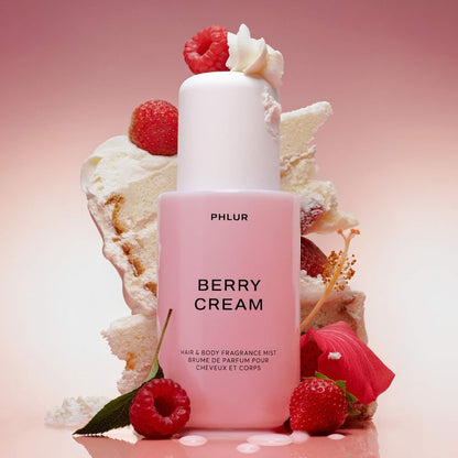 Phlur Matcha Milk & Berry Cream Body Mist Duo – Gourmand Layering Set