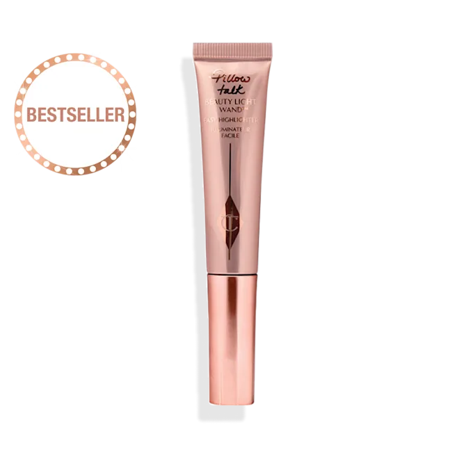 Charlotte Tilbury Hollywood Beauty Light Wand Highlighter – Pillow Talk Original (12ml)