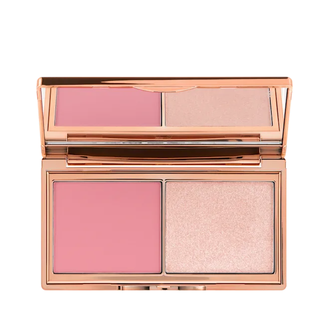 Charlotte Tilbury Hollywood Blush & Glow Glide Palette – Light to Medium (6g)