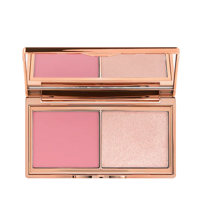 Charlotte Tilbury Hollywood Blush & Glow Glide Palette – Light to Medium (6g)
