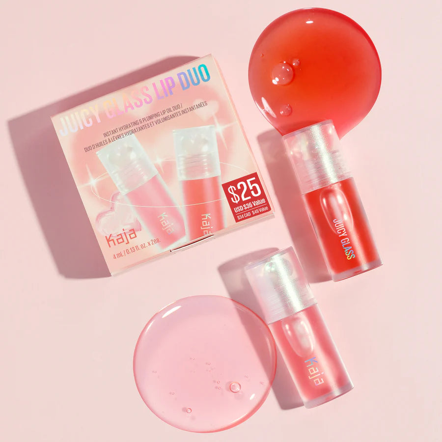 Kaja Beauty Juicy Glass Lip Duo