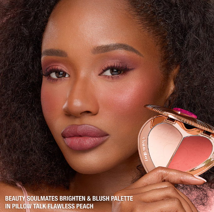 Charlotte Tilbury Pillow Talk Beauty Soulmates Palette – Flawless Peach (Limited Edition)
