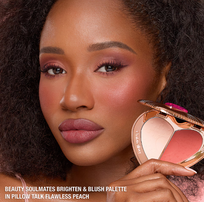 Charlotte Tilbury Pillow Talk Beauty Soulmates Palette – Flawless Peach (Limited Edition)