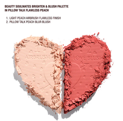 Charlotte Tilbury Pillow Talk Beauty Soulmates Palette – Flawless Peach (Limited Edition)