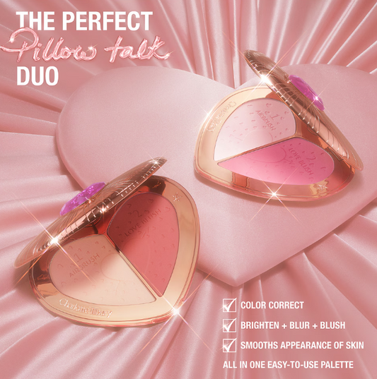 Charlotte Tilbury Pillow Talk Beauty Soulmates Palette – Flawless Peach (Limited Edition)