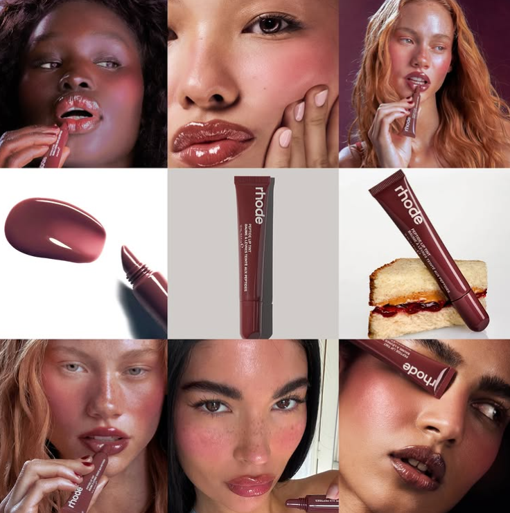 rhode Peptide Lip 2点& Pocket Blushセット RHODE | freckle Pocket Blush & toast Peptide Lip Tint Duo