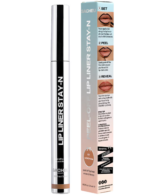 Sacheu STAY-N Peel-Off Lip Liner Stain – Longwear, Hydrating & TikTok Viral