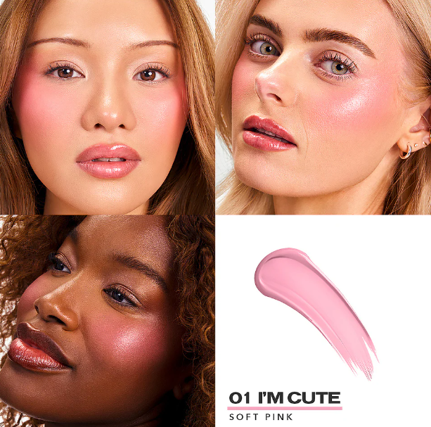 Sacheu Cheek Stay‑n Liquid Blush – Dewy Longwear Stain