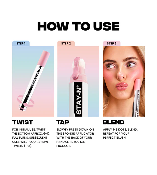 Sacheu Cheek Stay‑n Liquid Blush – Dewy Longwear Stain
