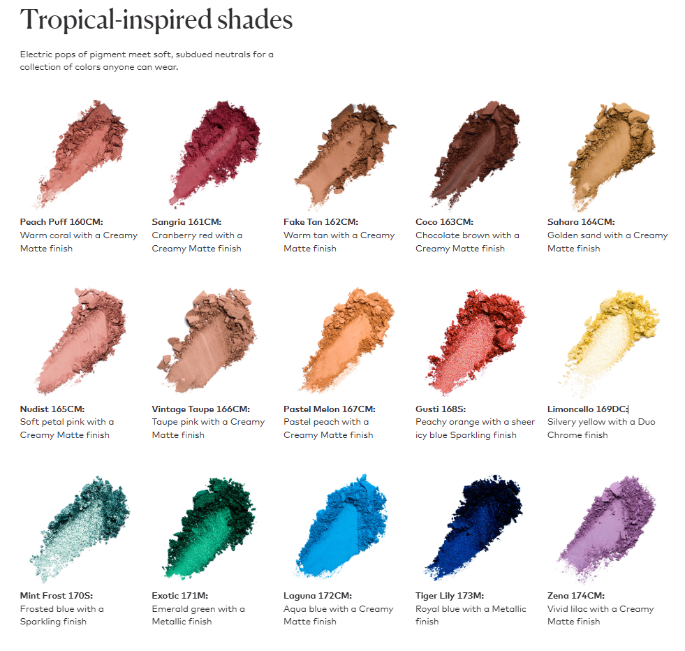 Natasha Denona Tropic Eyeshadow Palette (Discontinued / Limited Edition)