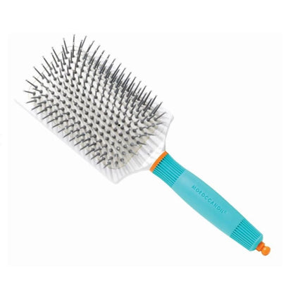 MOROCCANOIL Great Day Haircare Value Set Original Oil Treatment 100ml + Pump + Ceramic Thermo Paddle Brush + Gift Box