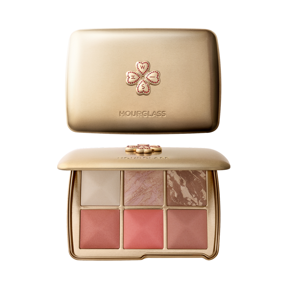 Hourglass Ambient Lighting Edit Unlocked Wish 2026 six-shade palette
