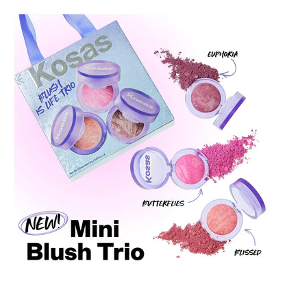 Kosas Blush Is Life Trio Mini (Holiday Limited Edition)